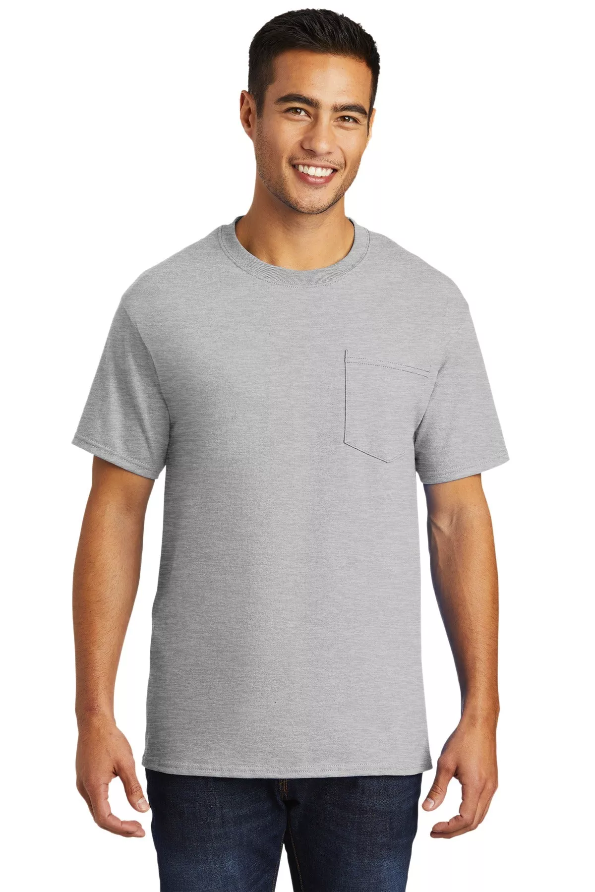 Port & Co PC61PT | Pocket Tee | Tall Essential