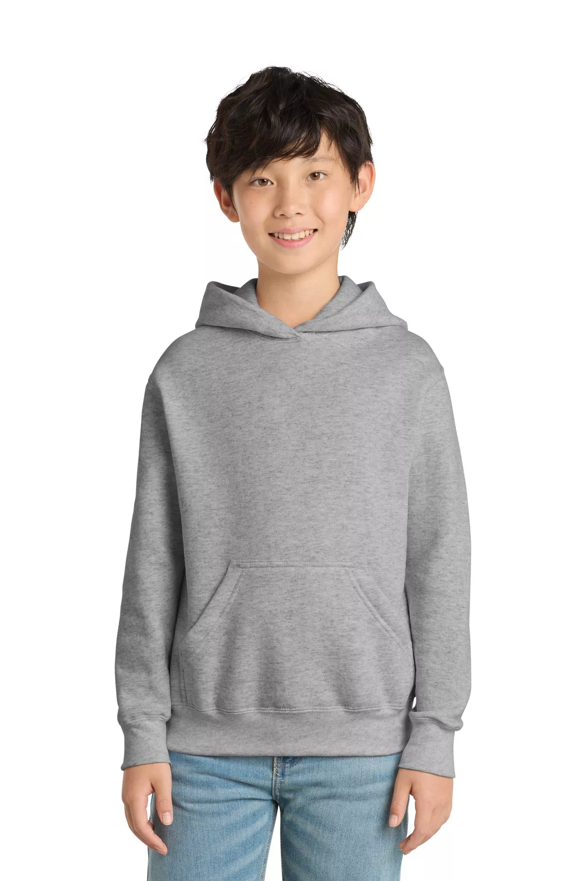 Port & Co Youth Core Fleece Pullover Hooded Sweatshirt