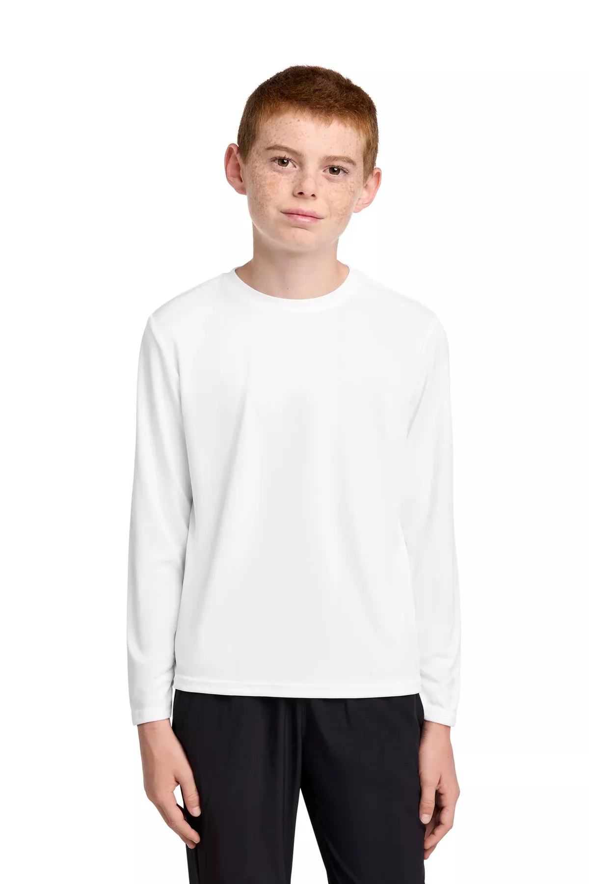 Port & Co Youth Long Sleeve Performance Tee PC380YLS