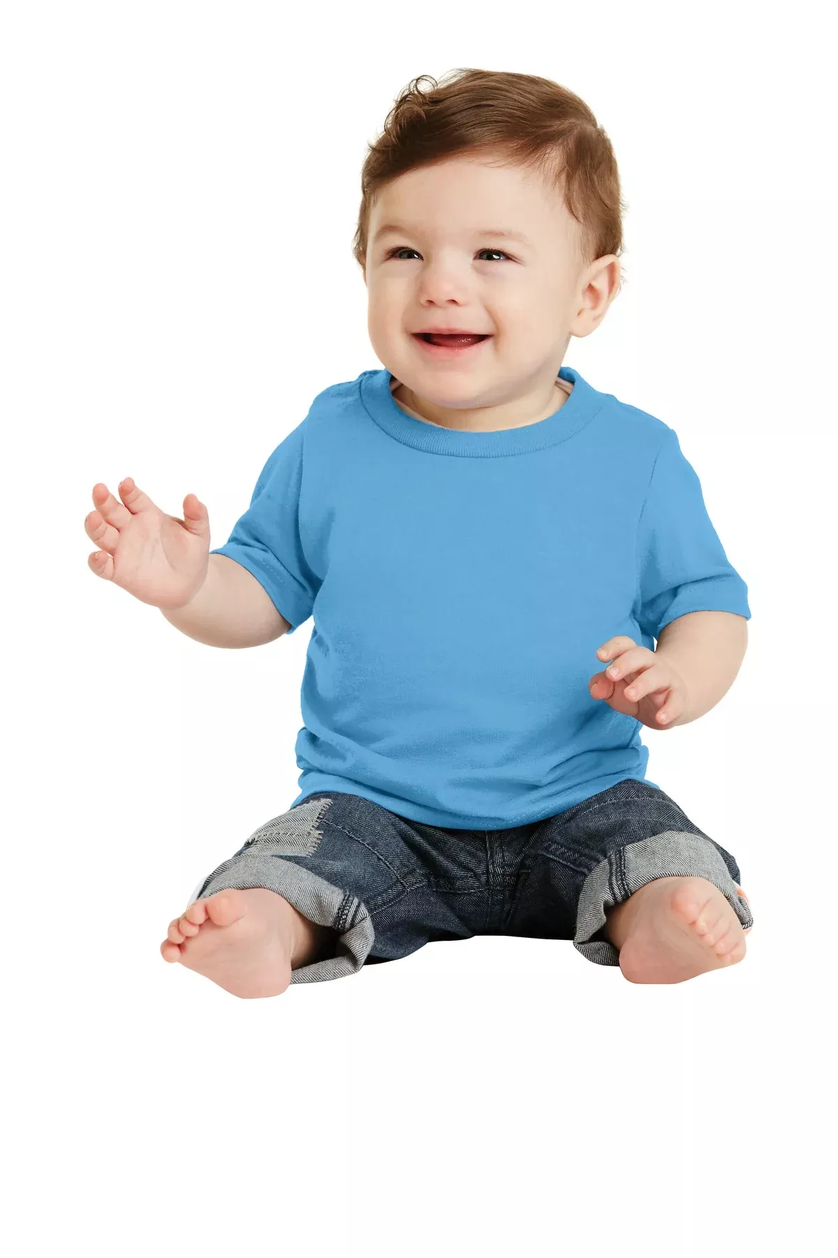 Port & Company CAR54I Infant Core Cotton Tee With Custom Screenprint