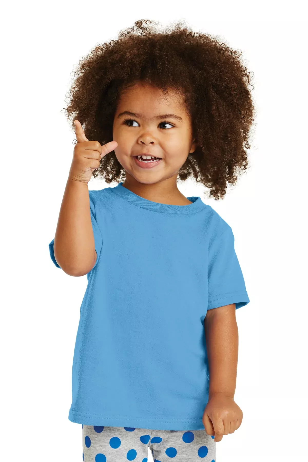 Port & Company CAR54T Toddler Core Cotton Tee With Custom Screenprint