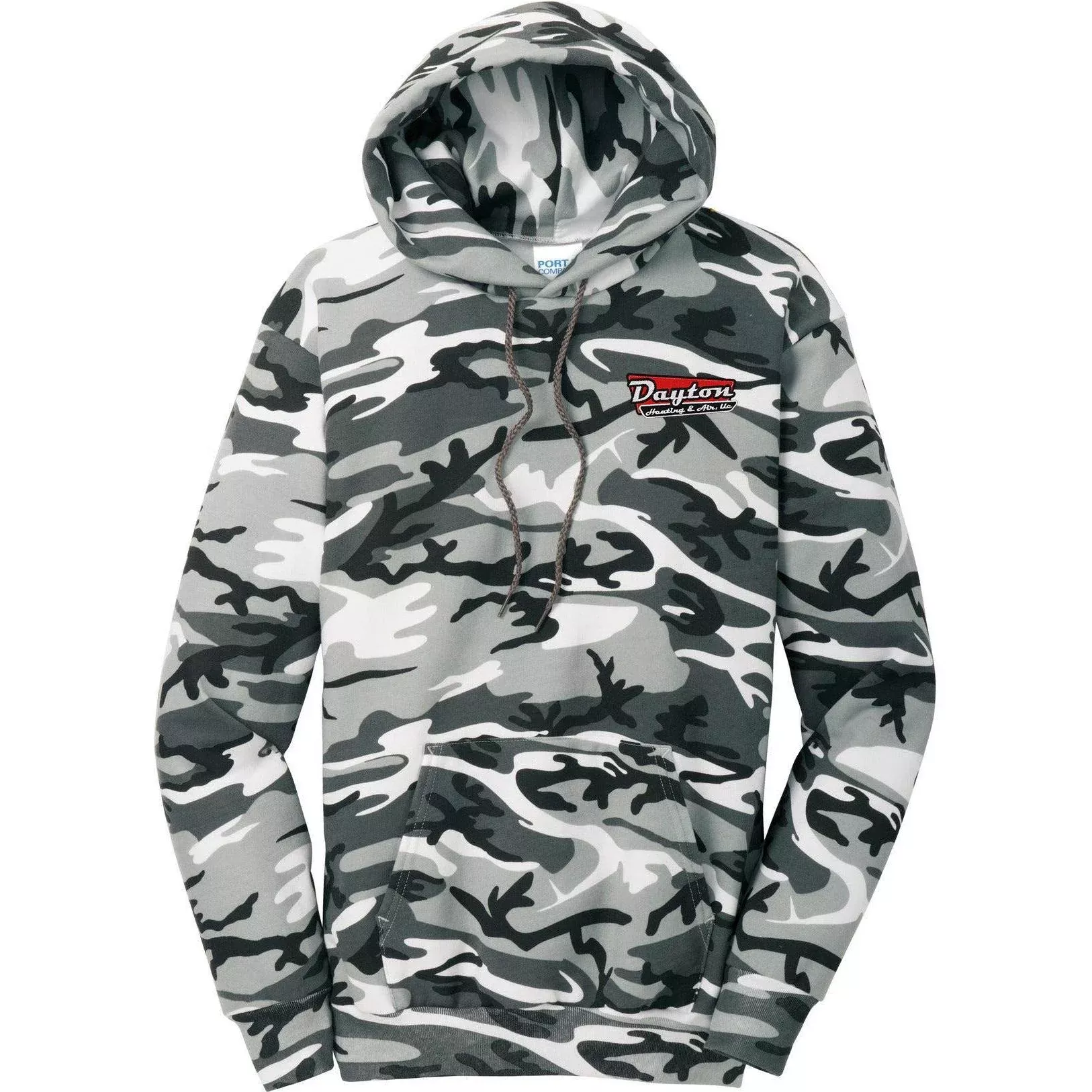 Port & Company Core Fleece Camo Pullover Hooded Sweatshirt