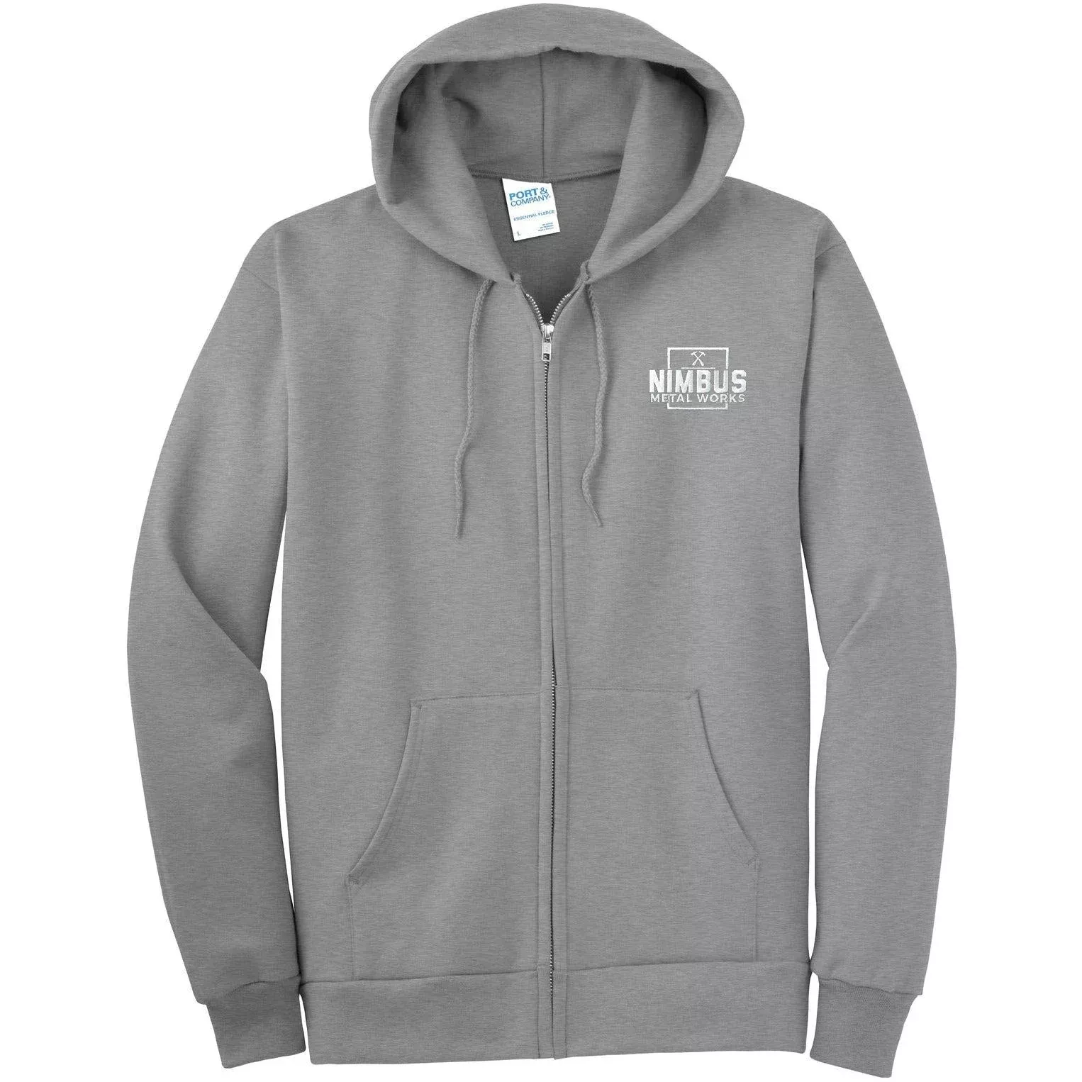 Port & Company Tall Ultimate Full- Zip Hooded Sweatshirt