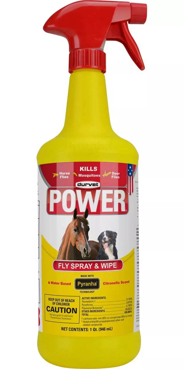 POWER FLY SPRAY & WIPE 32 OZ