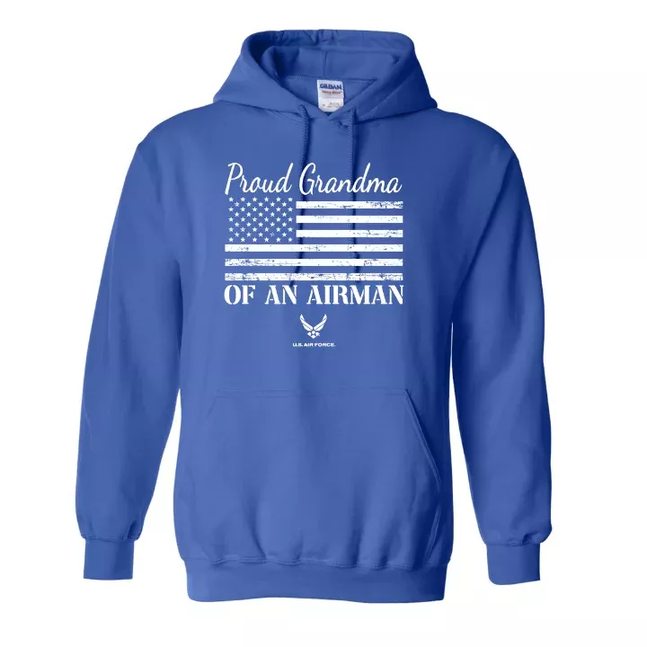 Proud Grandma of an Airman | US Air Force Hoodie