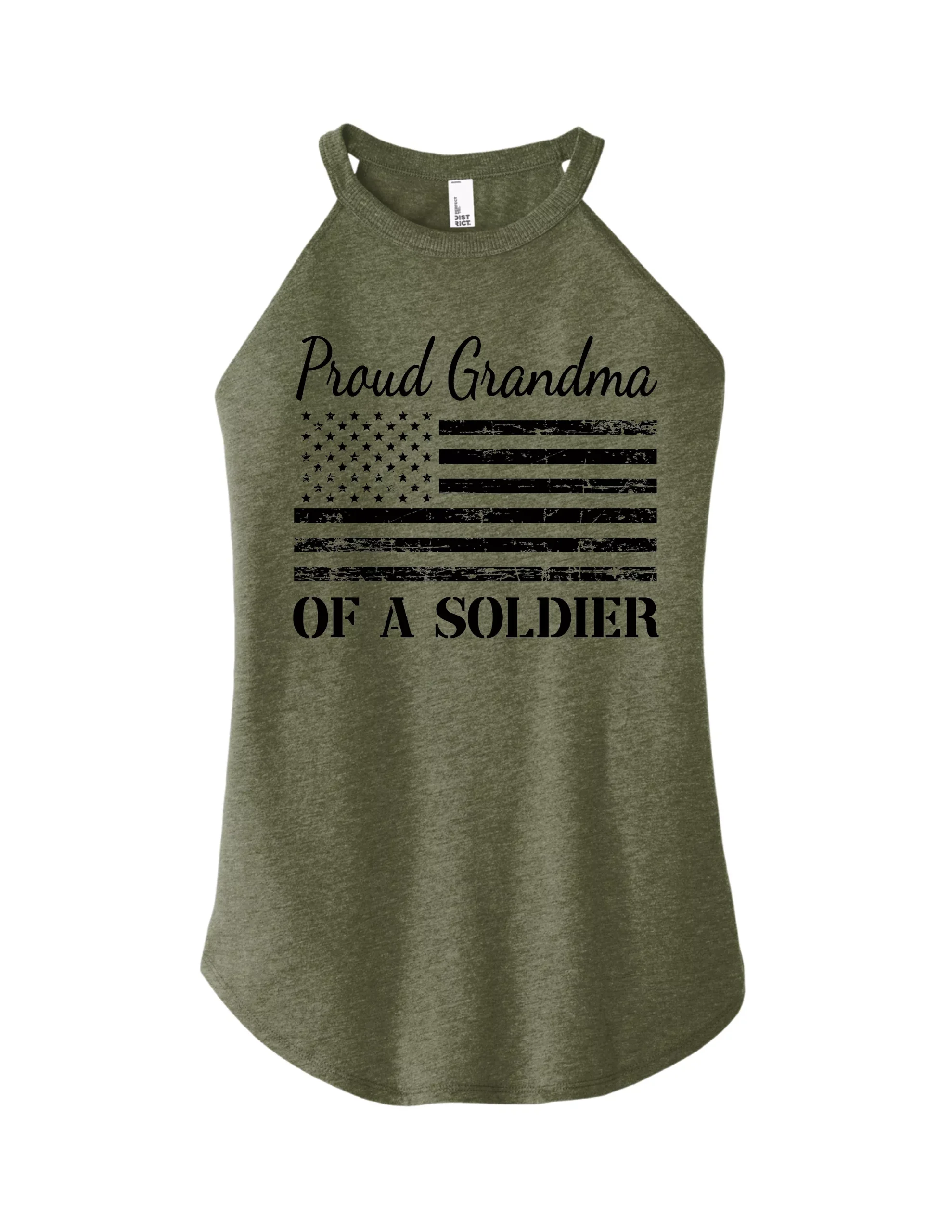 Proud Grandma of a Soldier Tank (Green)