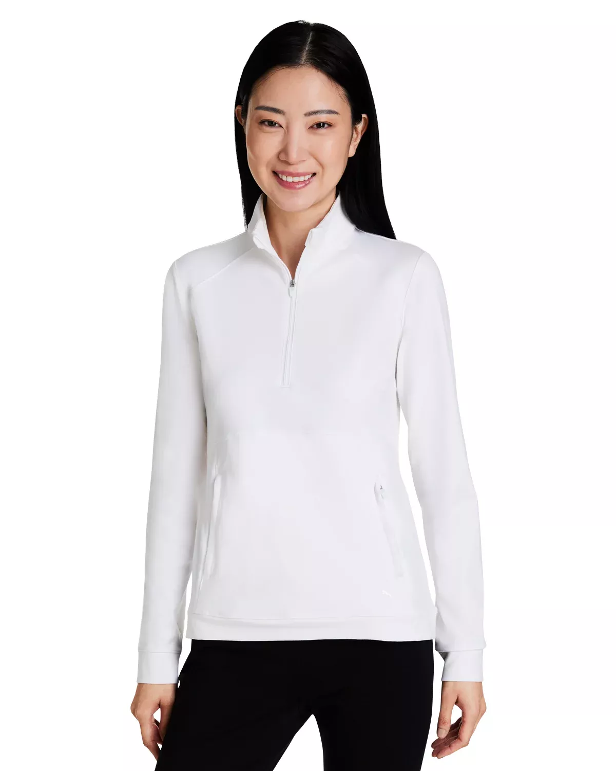 Puma Golf 535516 Women's Cloudspun Rockaway Quarter-Zip Pullover With Custom Embroidery