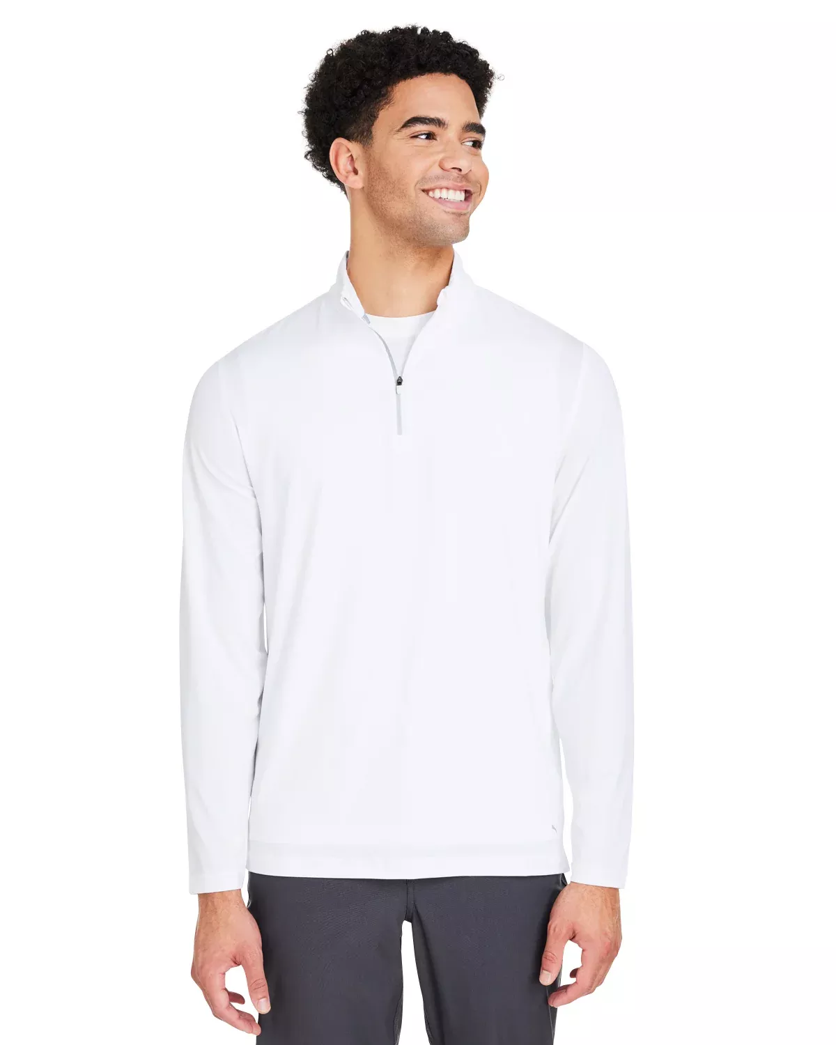 Puma Golf 539105 You-V Quarter-Zip Pullover With Custom Embroidery