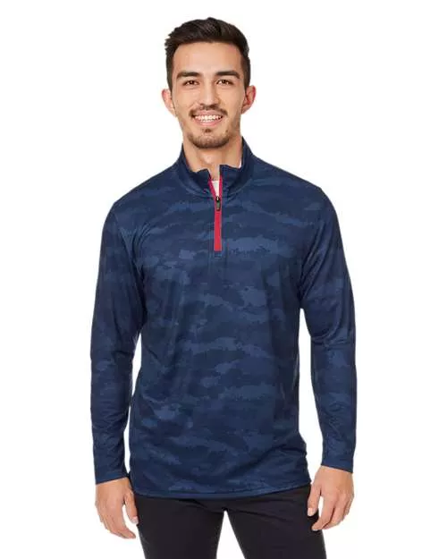 Puma Golf 599440 Volition Flanked Quarter-Zip Pullover With Custom Embroidery