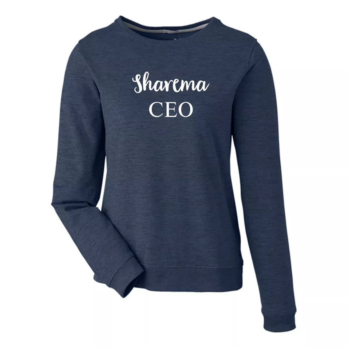 Puma Golf Ladies' Cloudspun Crewneck Sweatshirt, Screen Print