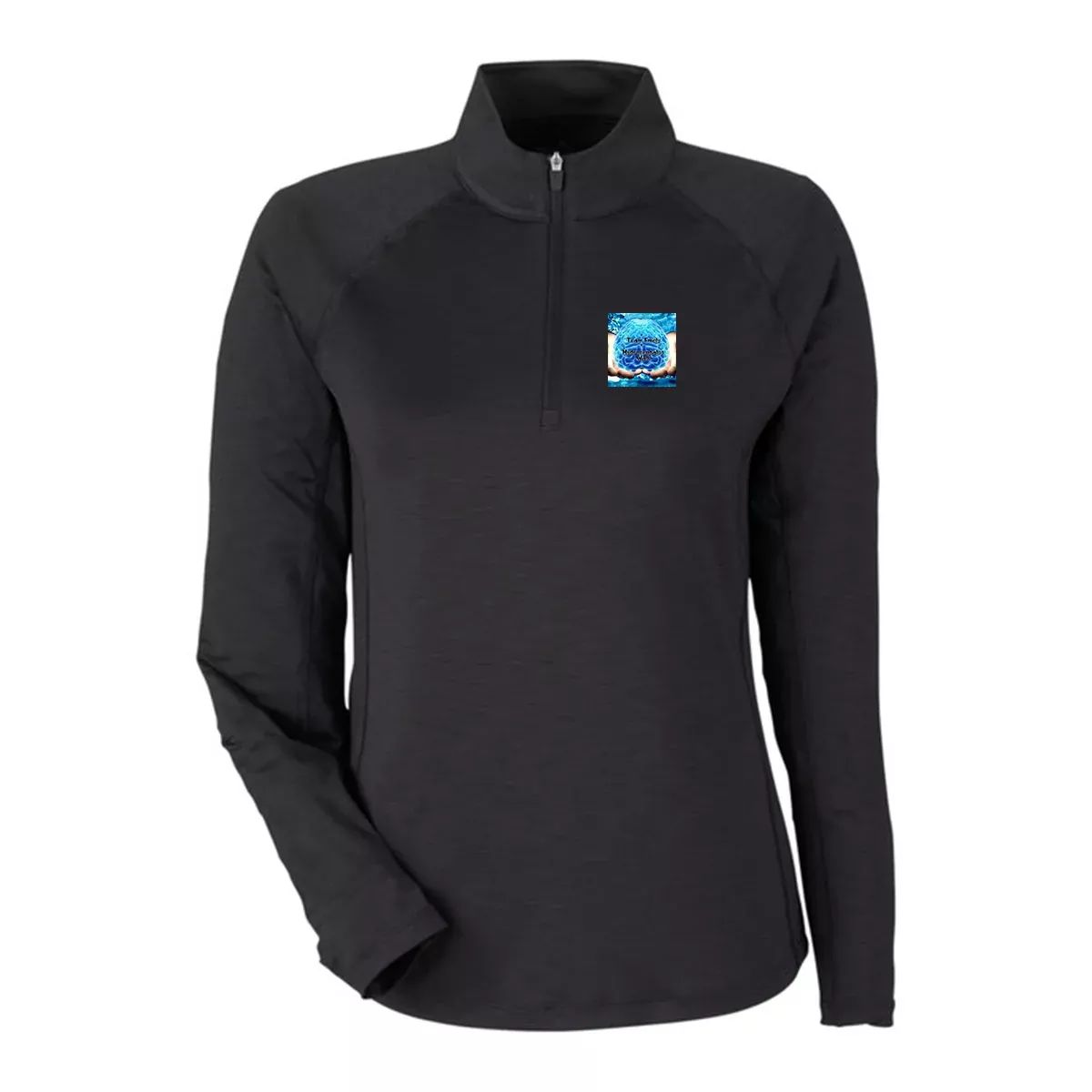 Puma Golf Ladies' You-V Quarter-Zip, Full Color