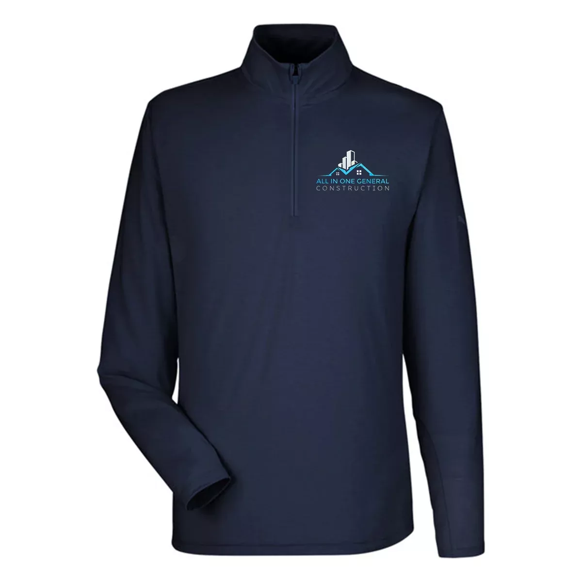 Puma Golf Men's Bandon Quarter-Zip, Screen Print