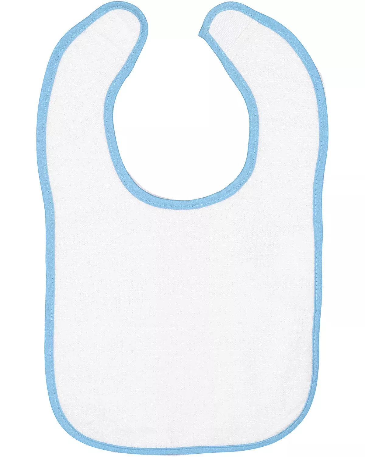 Rabbit Skins 1003 Infant Contrast Trim Terry Bib