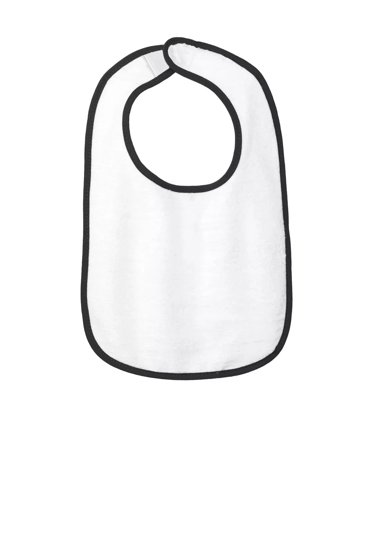 Rabbit Skins RS1003 | Bib | Infant Contrast Trim Terry