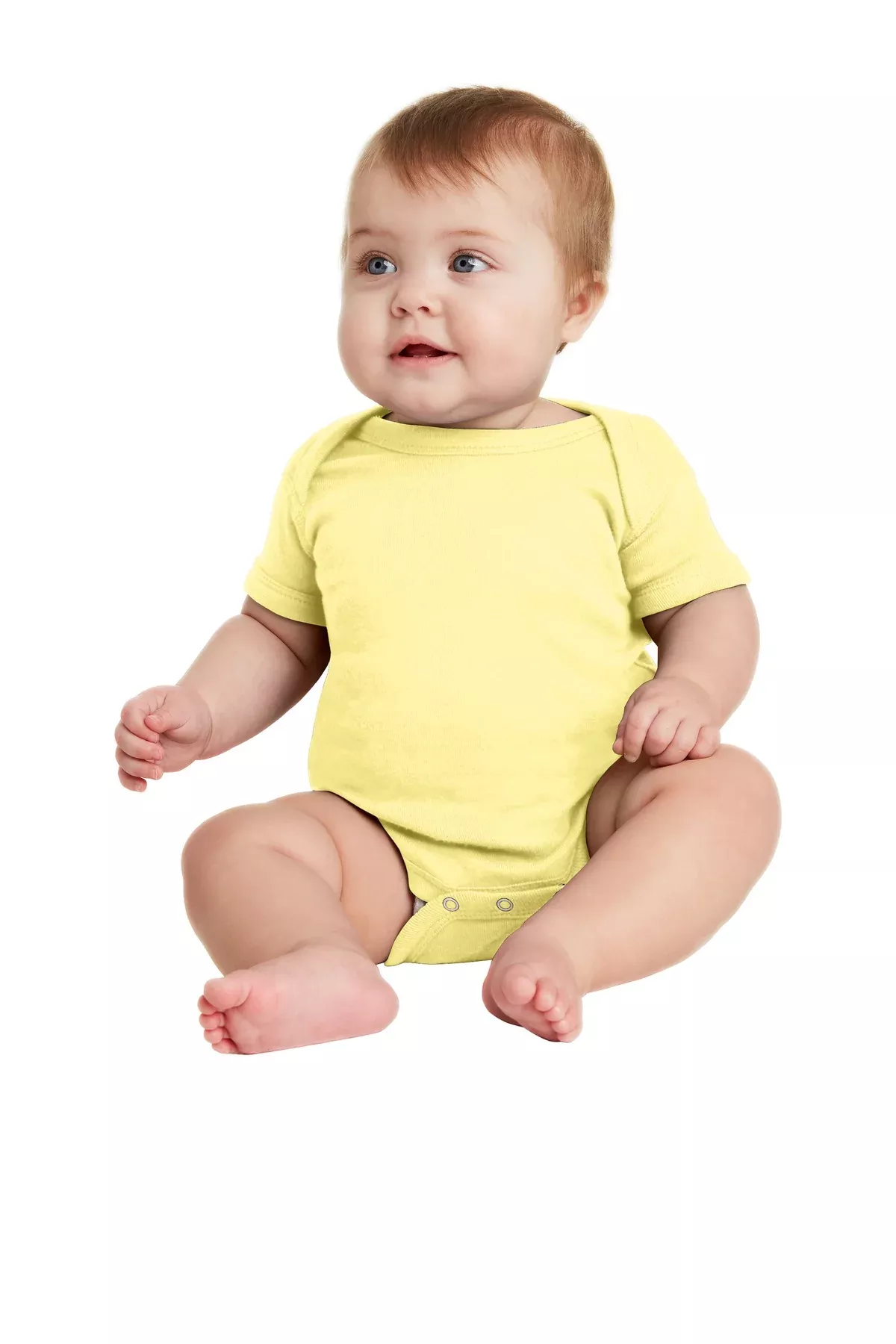 Rabbit Skins RS4400 | Bodysuit | Infant Short Sleeve Baby Rib