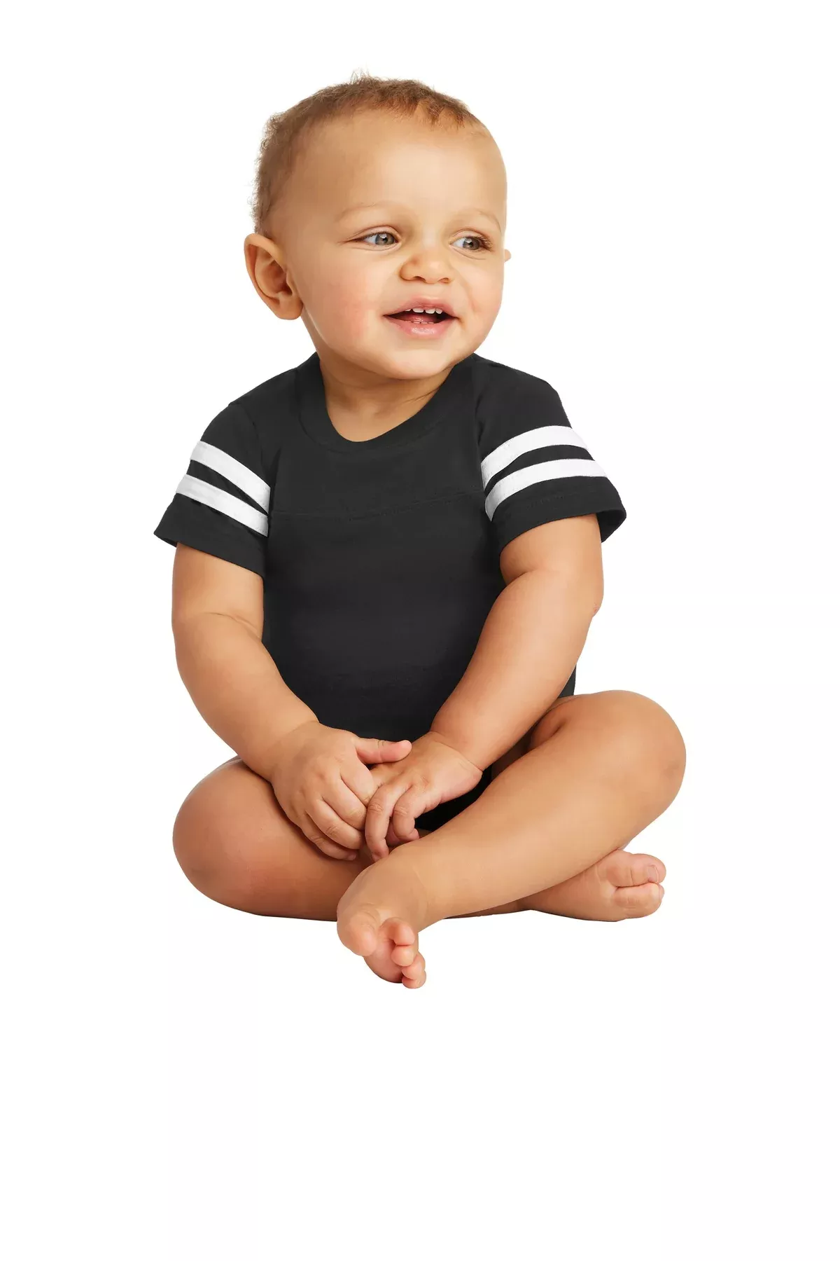 Rabbit Skins RS4437 | Bodysuit | Infant Football Fine Jersey