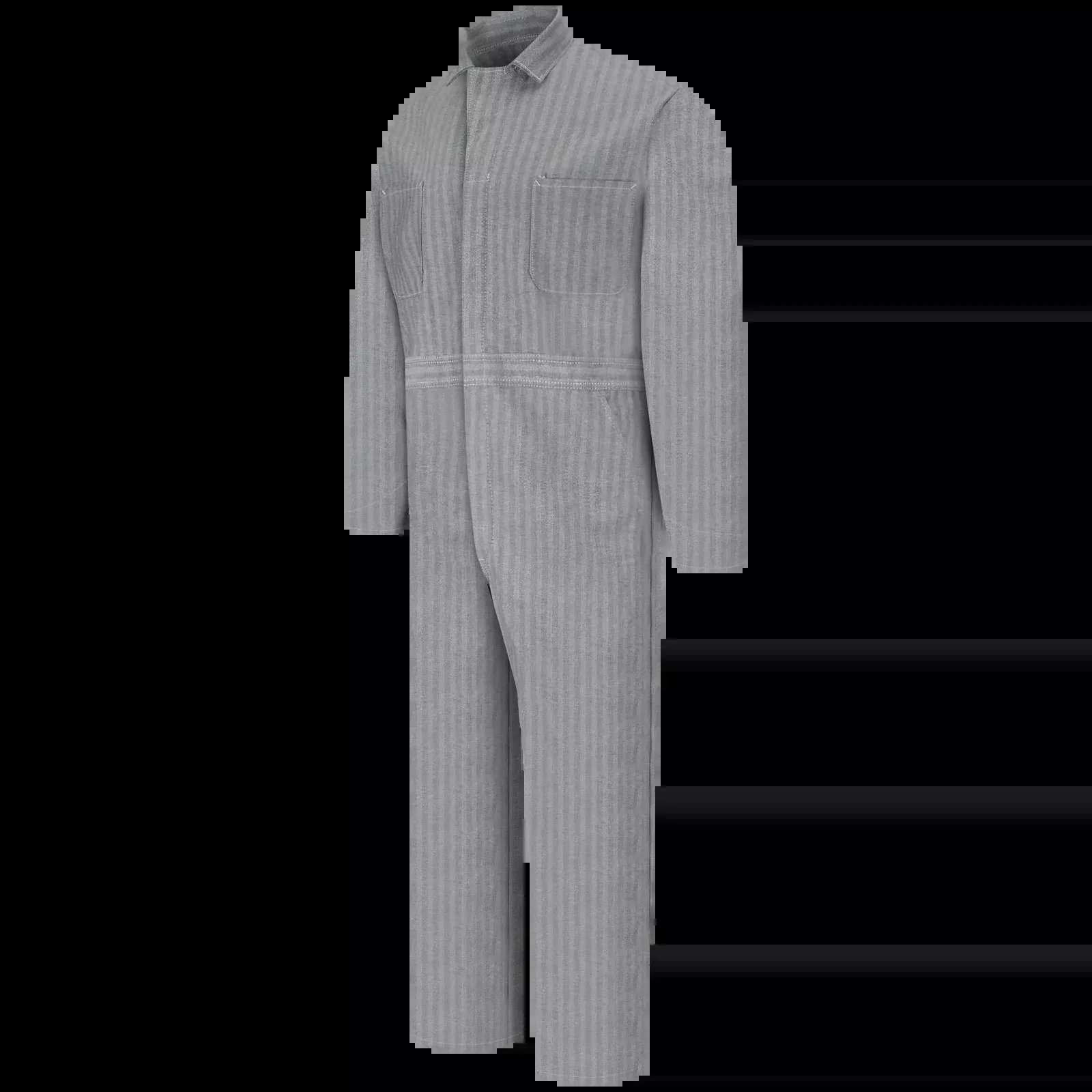 Red Kap Snap-Front Cotton Herringbone Coverall