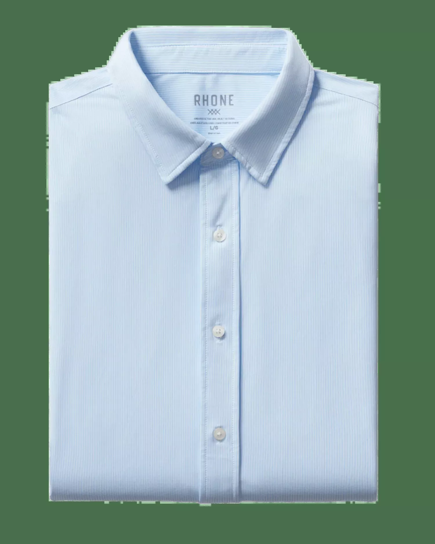 Rhone - Men's Stripe Commuter Shirt - Slim Fit
