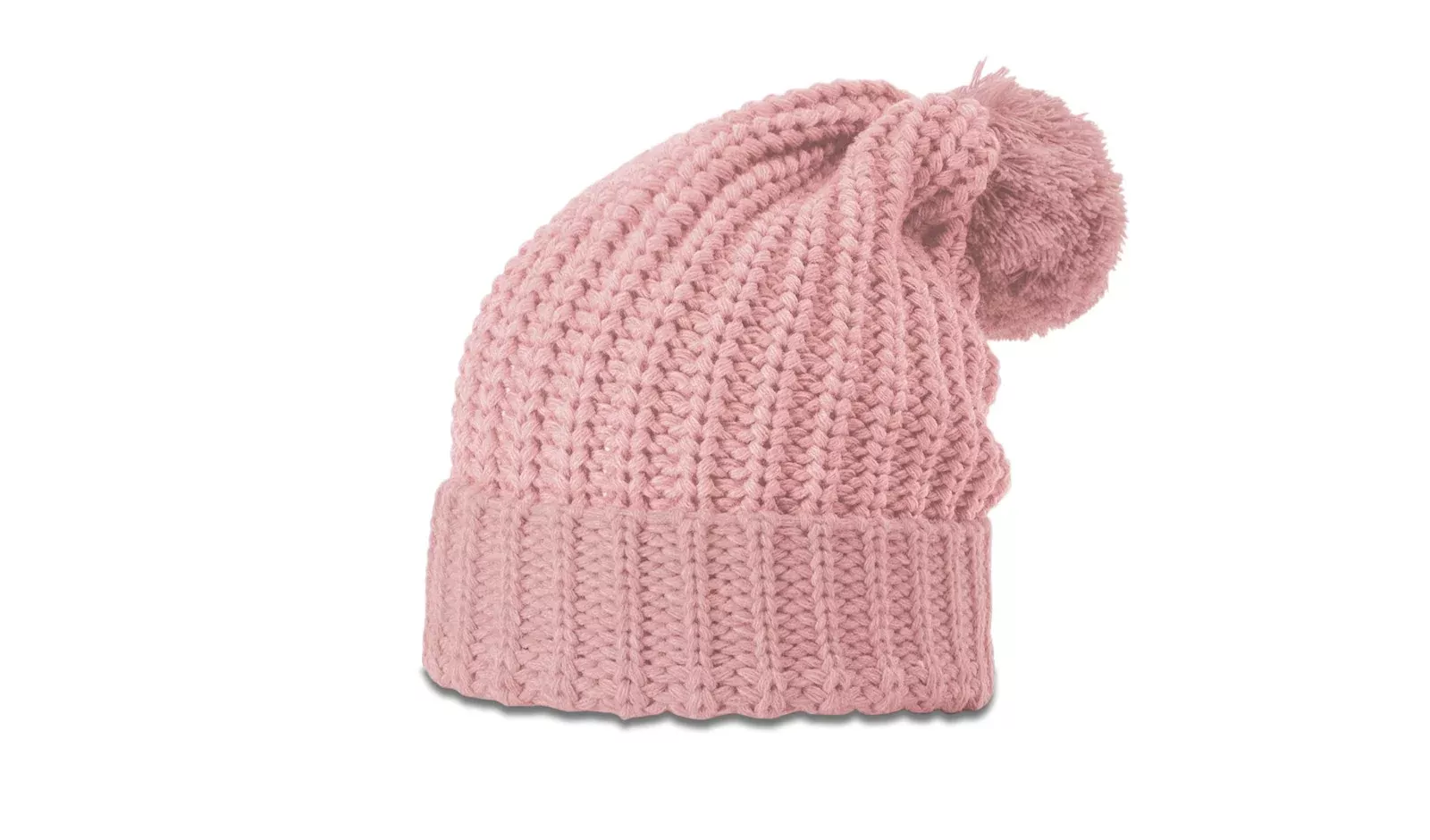 Richardson 143 Chunk Cable Beanie with Cuff & Pom