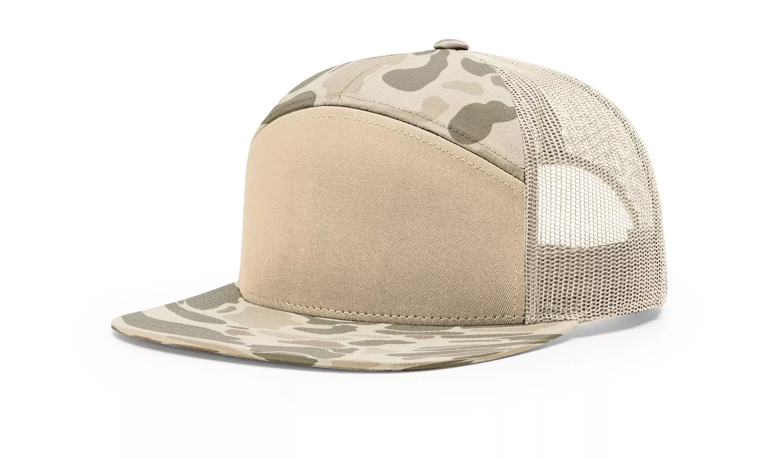 Richardson 168P Camo Flat Bill Trucker Hats – Duck Camo Collection | The Hometown Co
