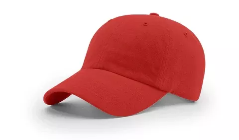Richardson R55 - Garment Washed Twill Dad Cap - Red
