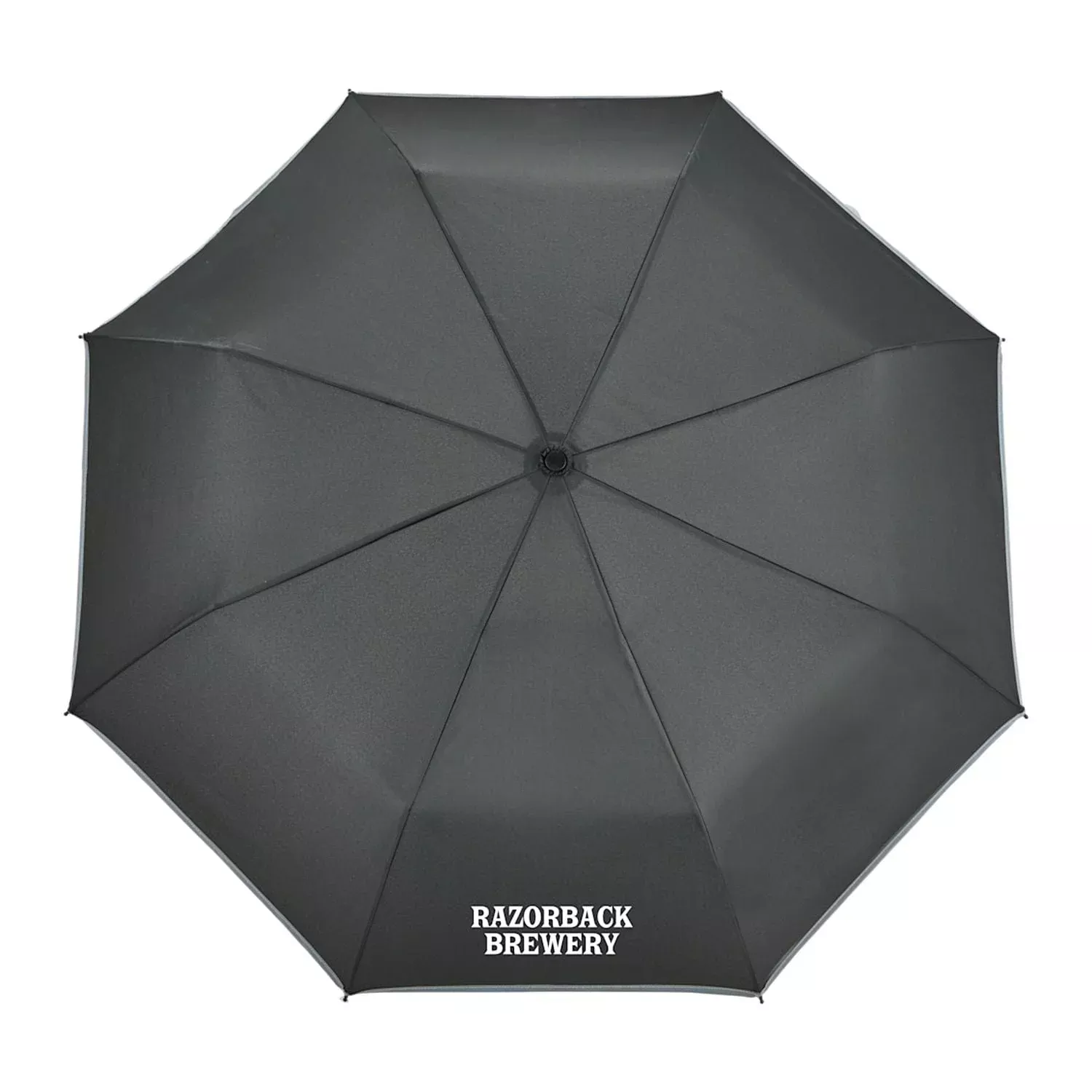 RPET Umbrella w/ Reflective Trim 48"