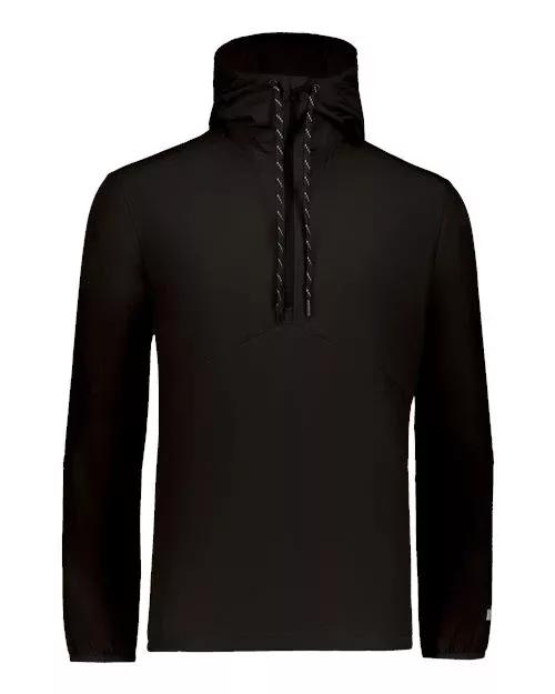 Russell Athletic R20DSM Legend Hooded Quarter-Zip Pullover With Custom Screenprint