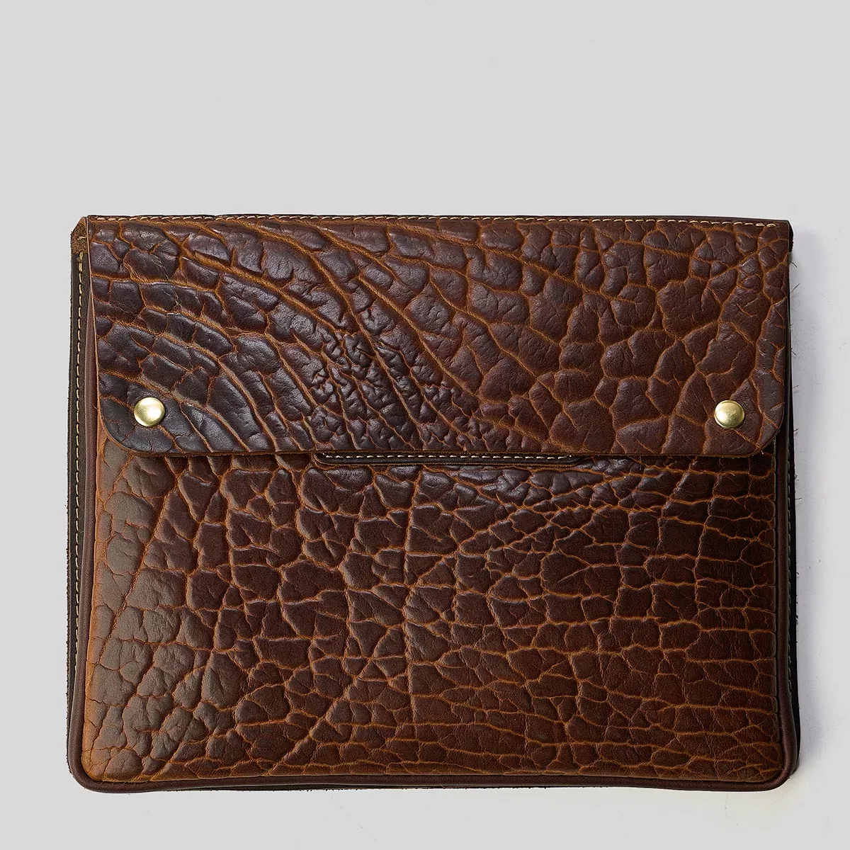 Shrunken Bison & Horween Hard Cases