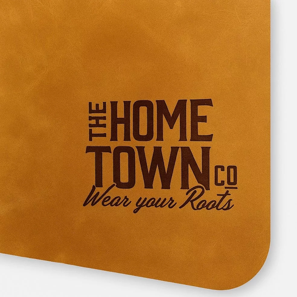 Signature Leatherette — Buckskin to Black (12" × 24", ~1.8 mm)