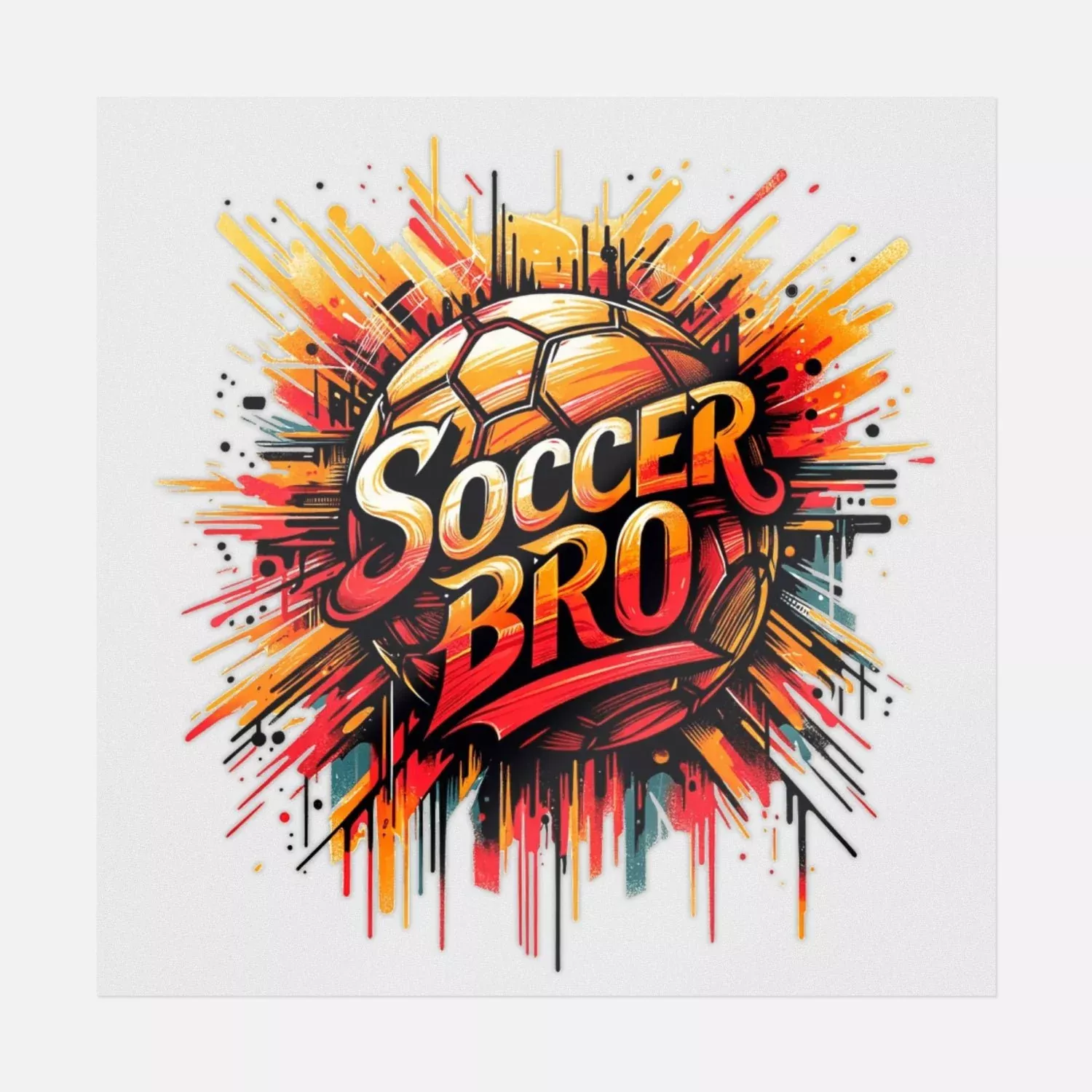 Soccer Bro Splash Art