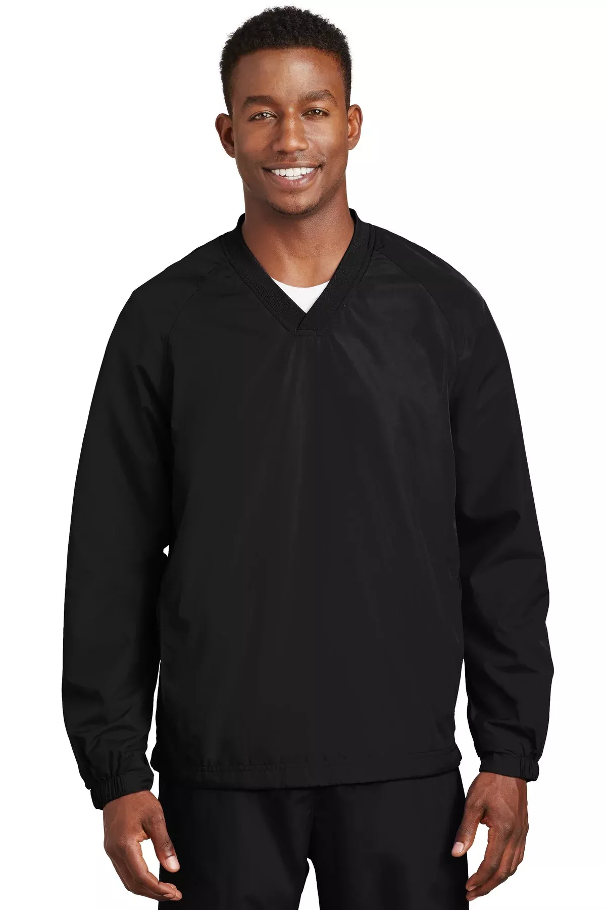 Sport-Tek JST72 | Wind Shirt | V-Neck Raglan
