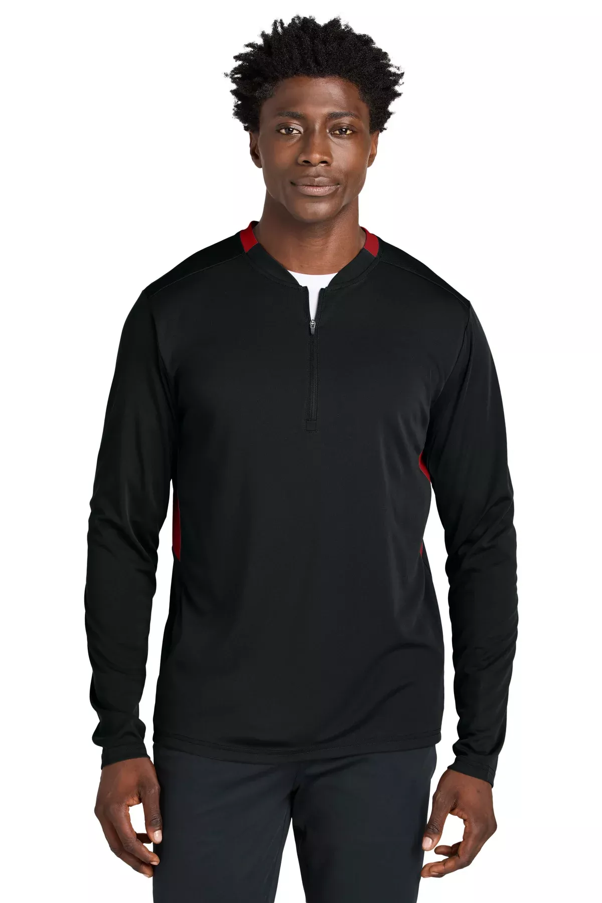 Sport-Tek ST443 Club 1/4-Zip Pullover With Custom Embroidery