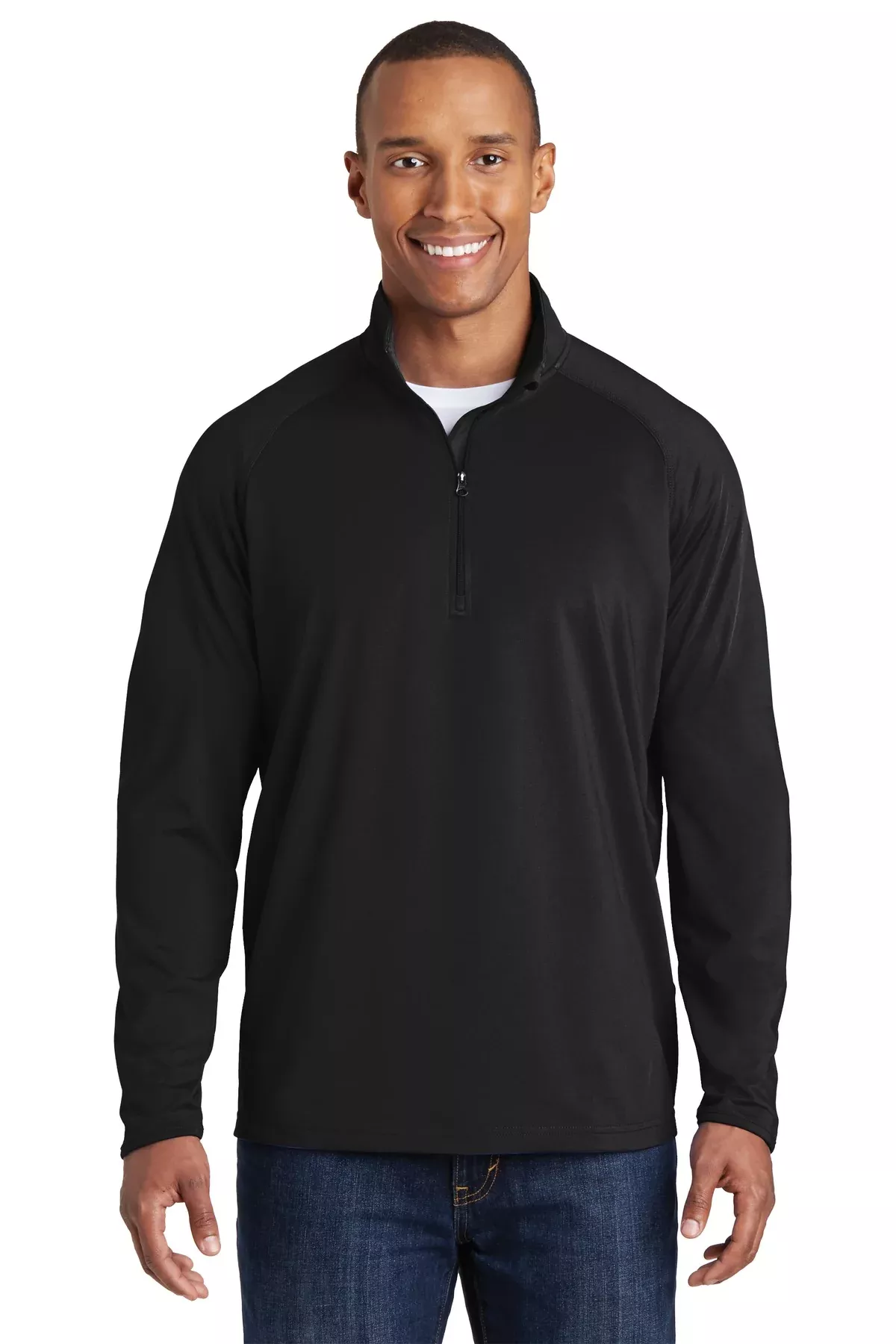 Sport-Tek ST850 Sport-Wick Stretch 1/4-Zip Pullover With Custom Embroidery