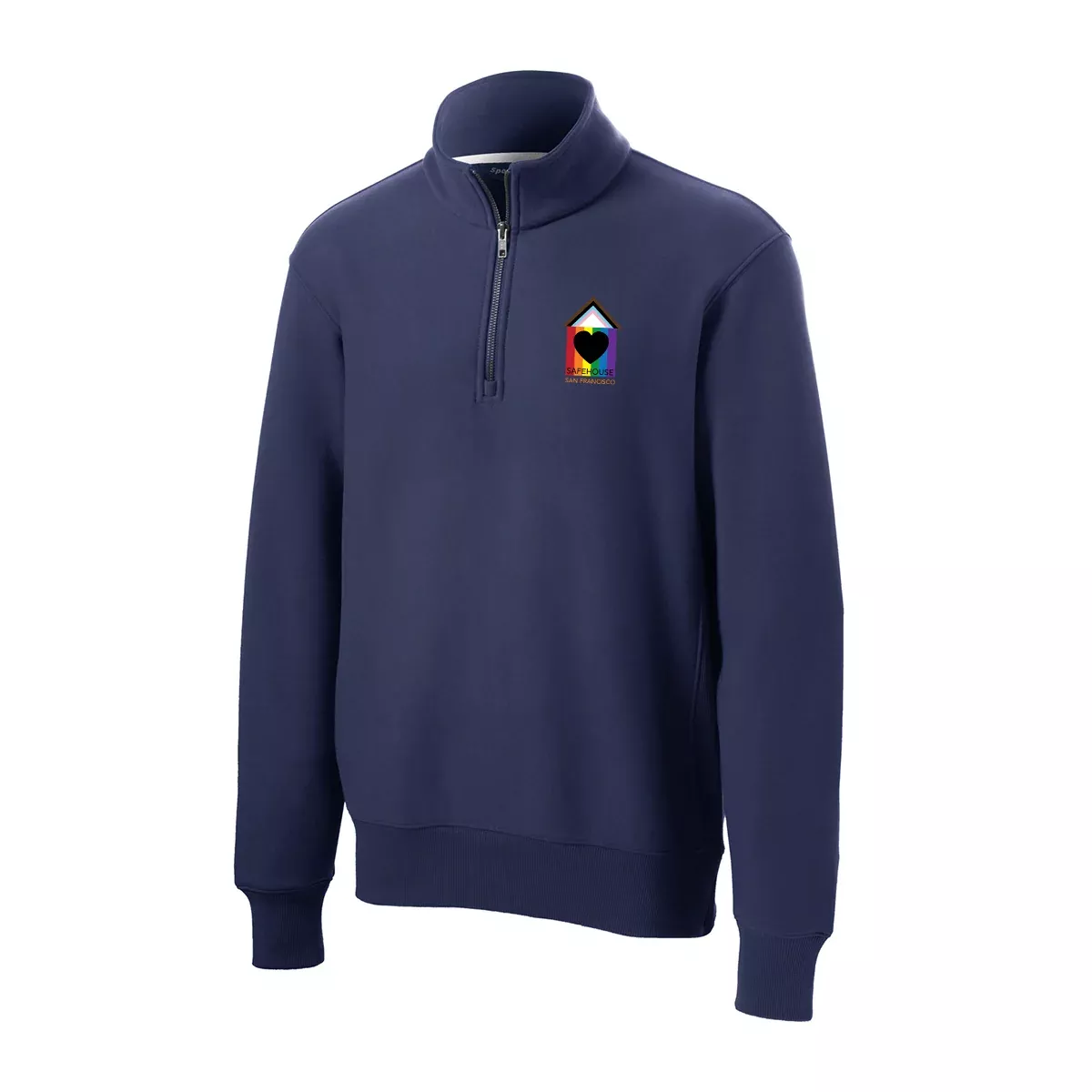 Sport-Tek Super Heavyweight 1/4-Zip Pullover Sweatshirt, Full Color
