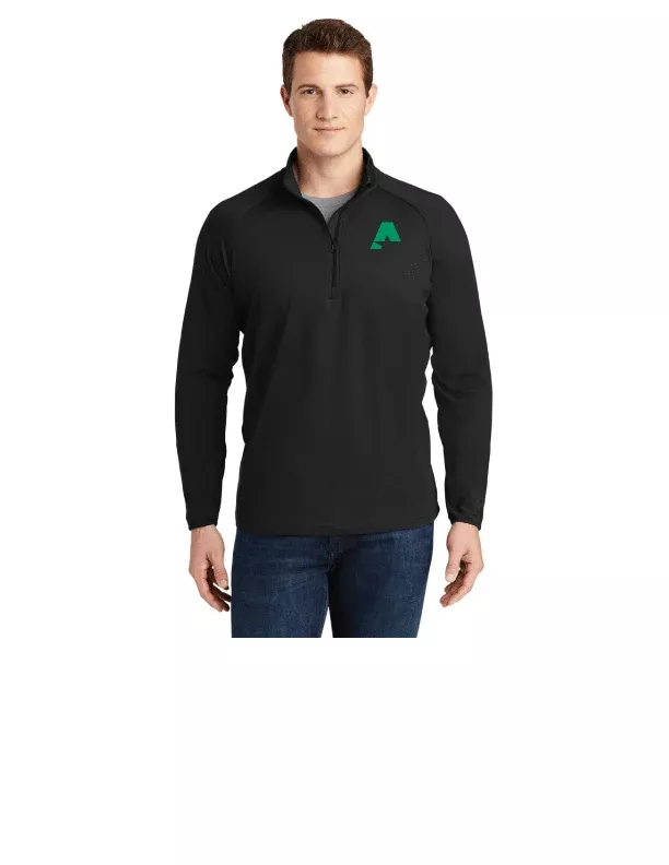 Sport-Tek Tall Sport-Wick Stretch 1/4-Zip Pullover