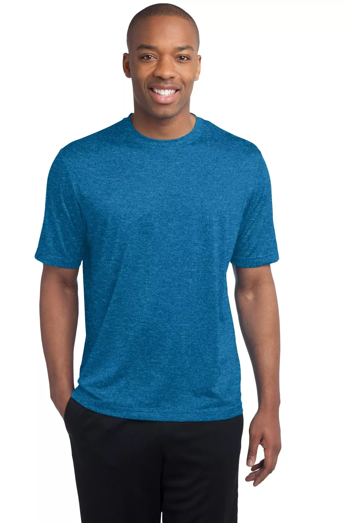 Sport-Tek TST360 Tall Heather Contender Tee With Custom Screenprint
