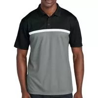 Sport-Tek UV Micropique Colorblock Polo ST741