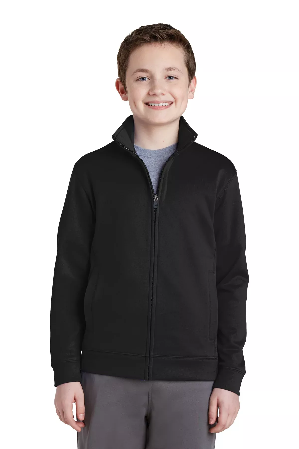 Sport-Tek YST241 | Jacket | Youth Sport-Wick Fleece Full-Zip