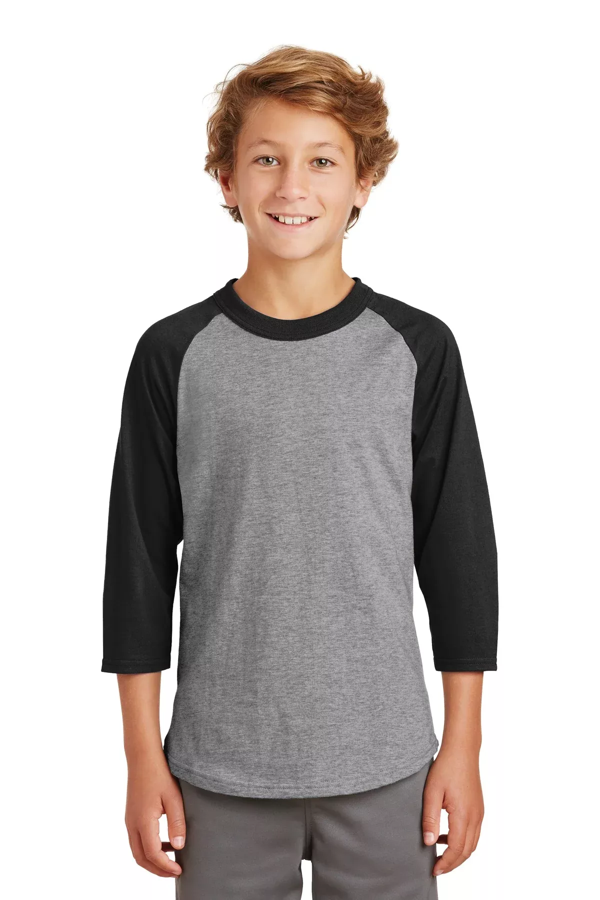 Sport-Tek YT200 | Tee | Youth Colorblock Raglan Jersey