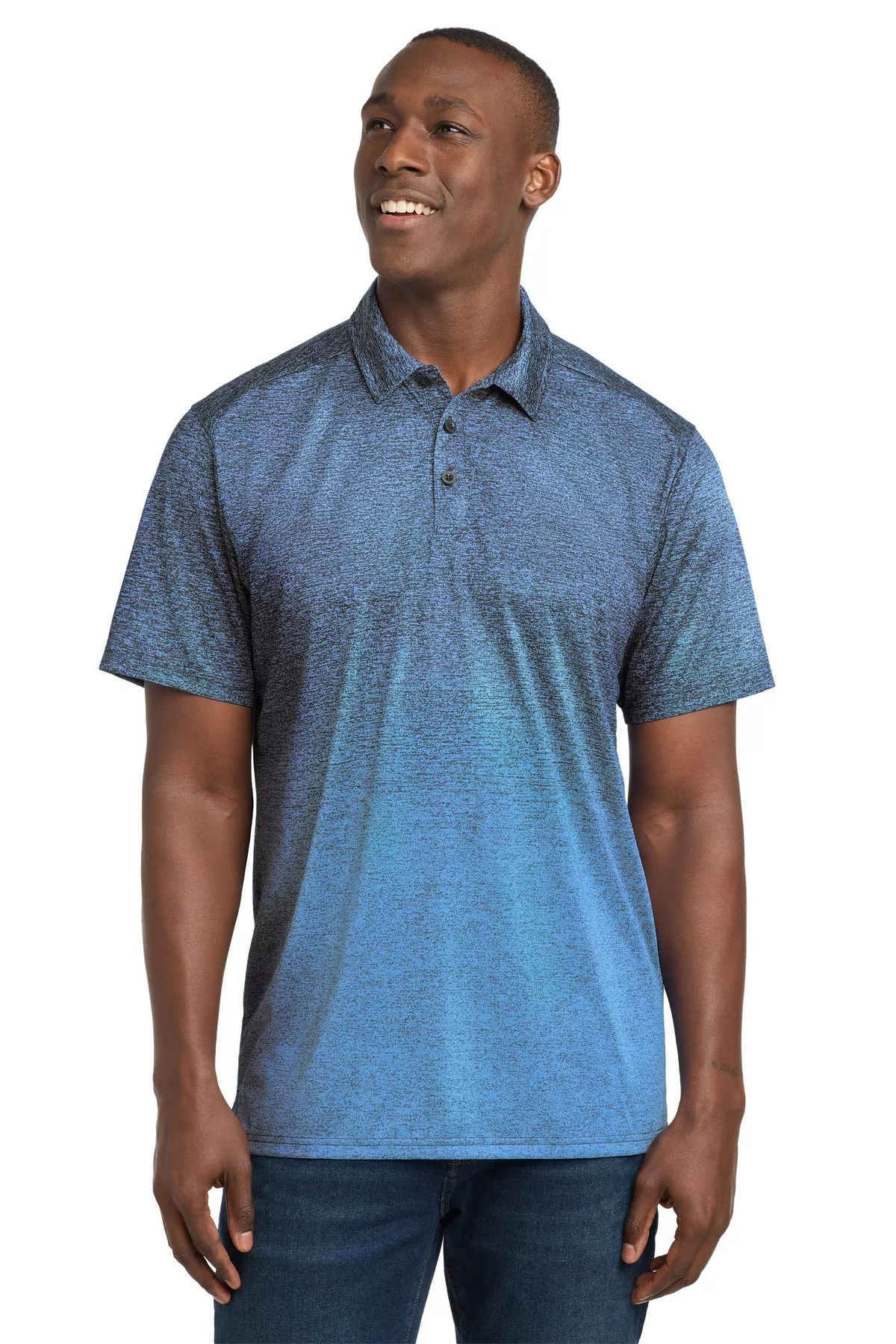Sport-TekOmbre Heather Polo