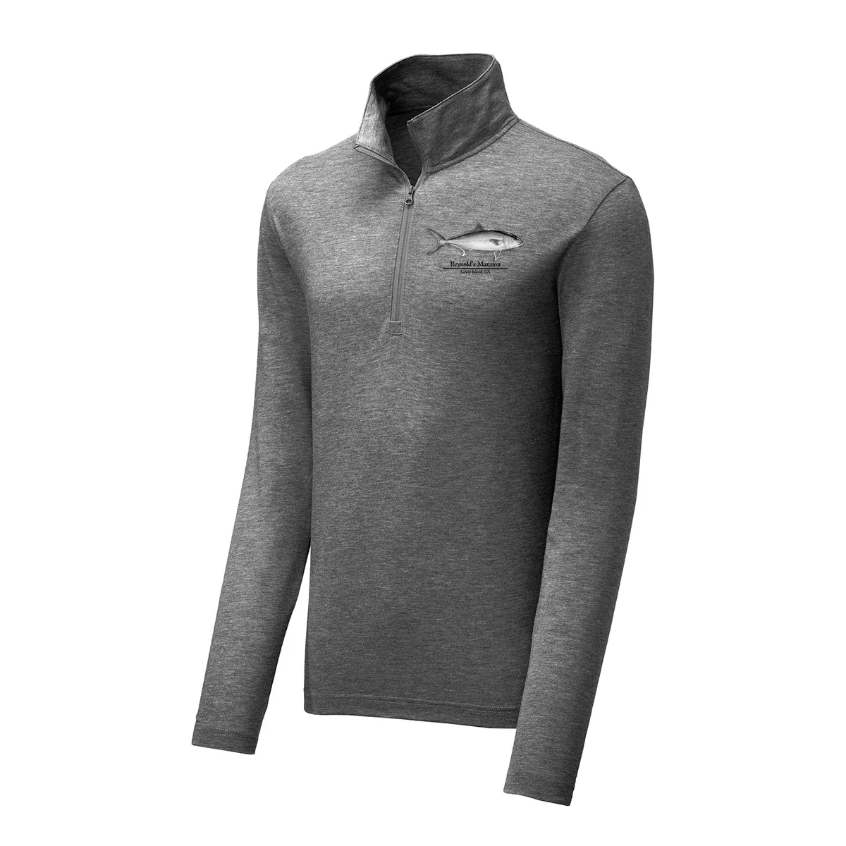 Sport-TekPosiChargeTri-Blend Wicking 1/4-Zip Pullover, Full Color