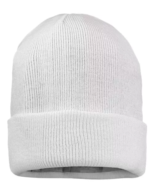 Sportsman SP12JL - 12" Jersey Lined Cuffed Beanie