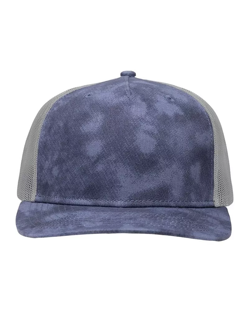 Sportsman SP1550 - Modern Five-Panel Trucker Fit Cap - Black/ Black