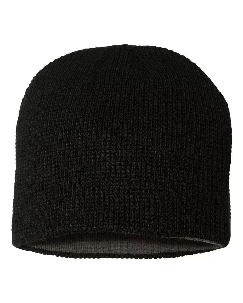 Sportsman SP50 - Waffle Knit Cap - Black