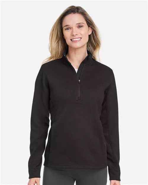 Spyder S18092 Women's Constant Canyon Quarter-Zip Pullover With Custom Embroidery