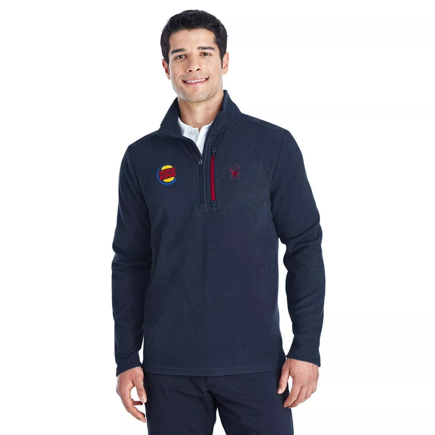 Spyder Transport Quarter-Zip Fleece Pullover