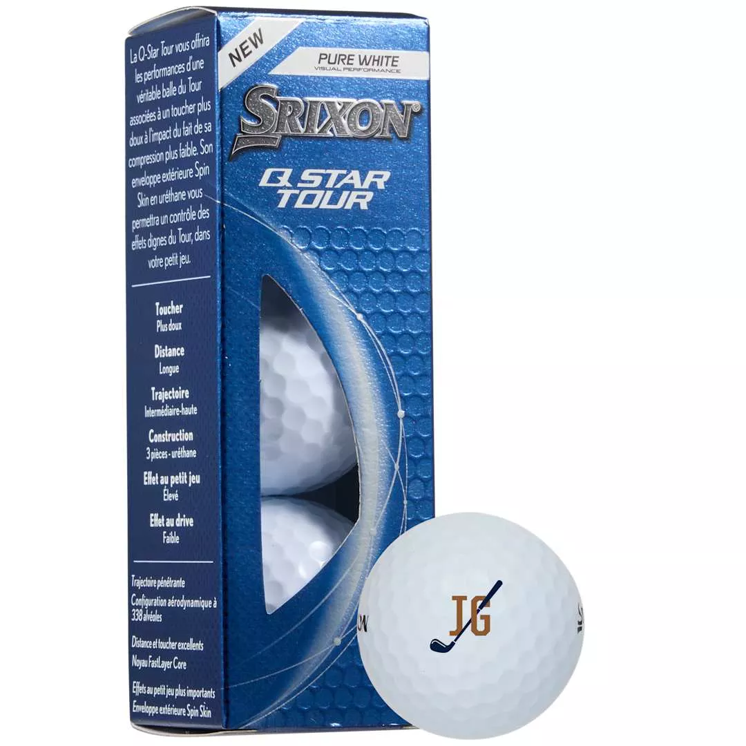 Srixon - Q-STAR TOUR Golf Balls 3-Pack