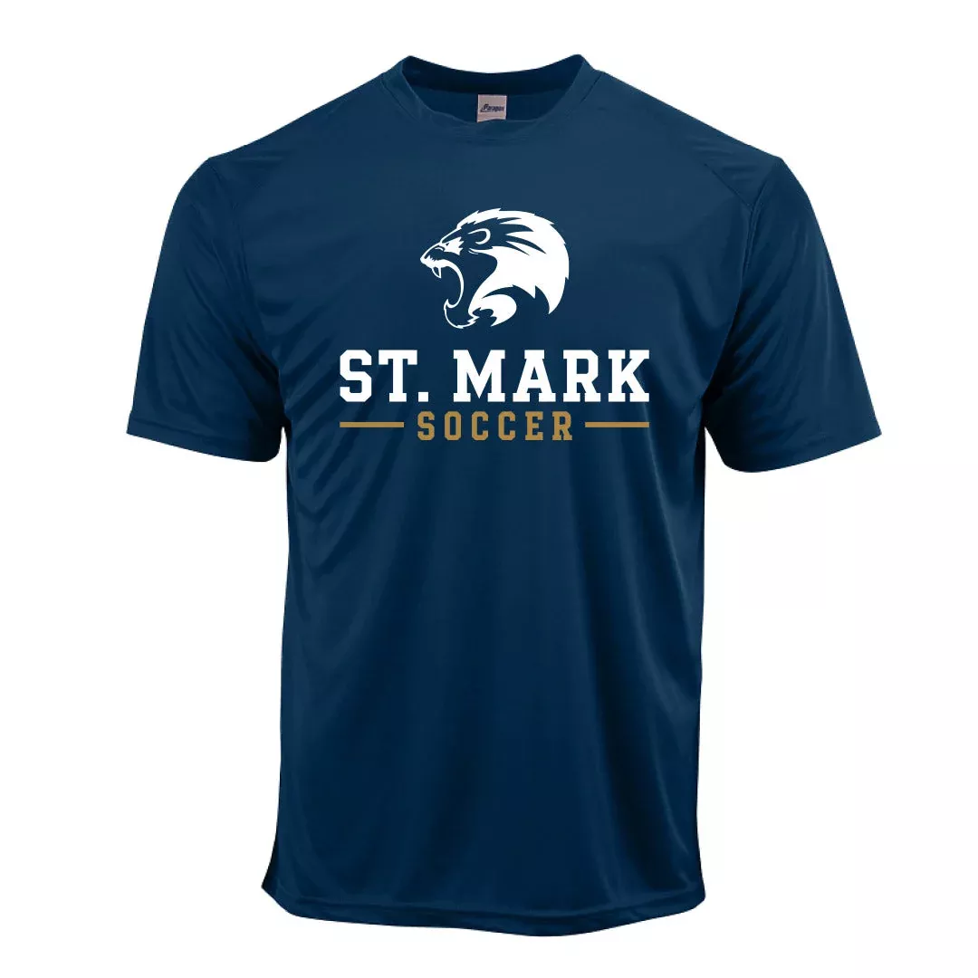 St. Mark Soccer -Training Shirt + Locker Magnet