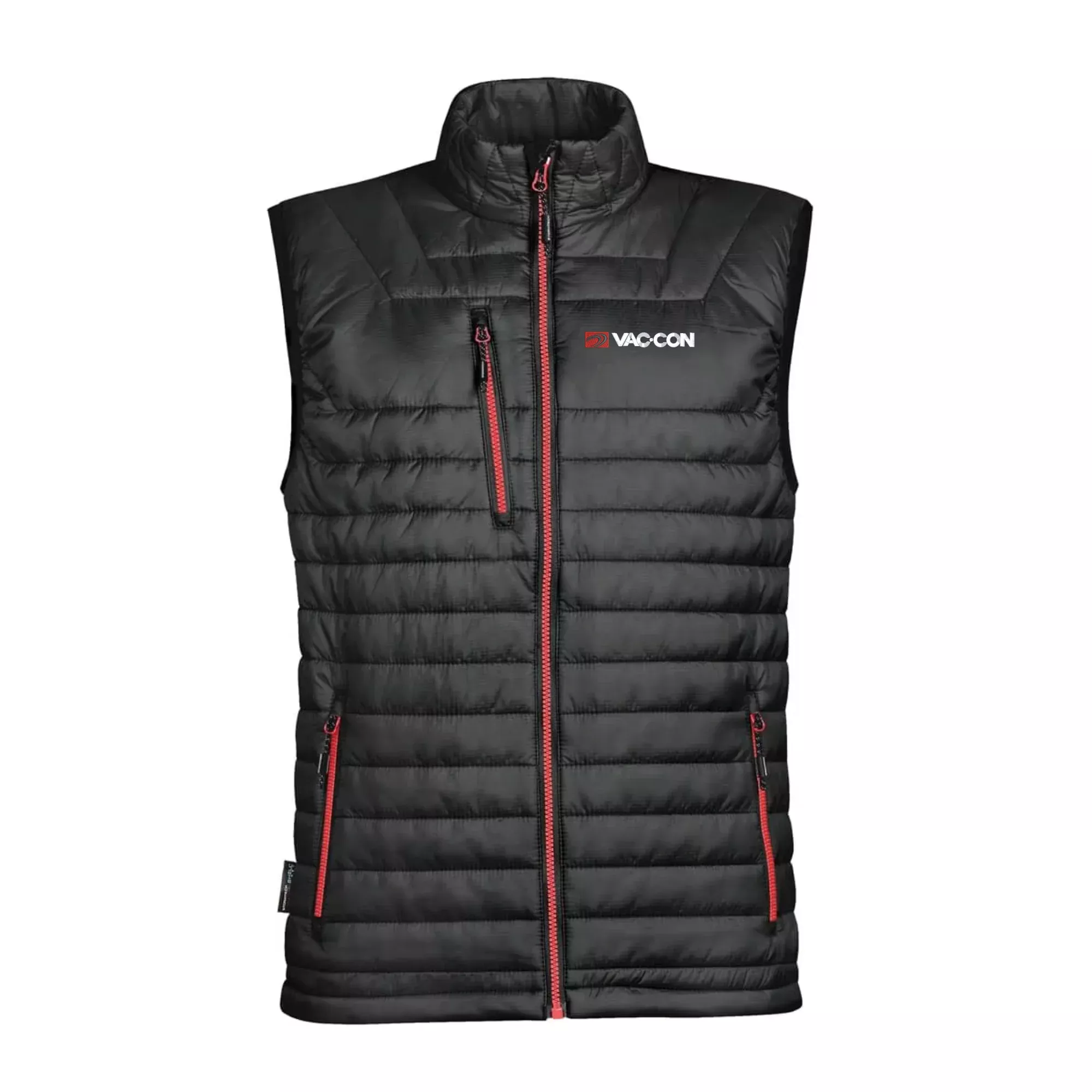 StormTech Men's Gravity Quilted Vest With Embroidered Vac-Con Logo