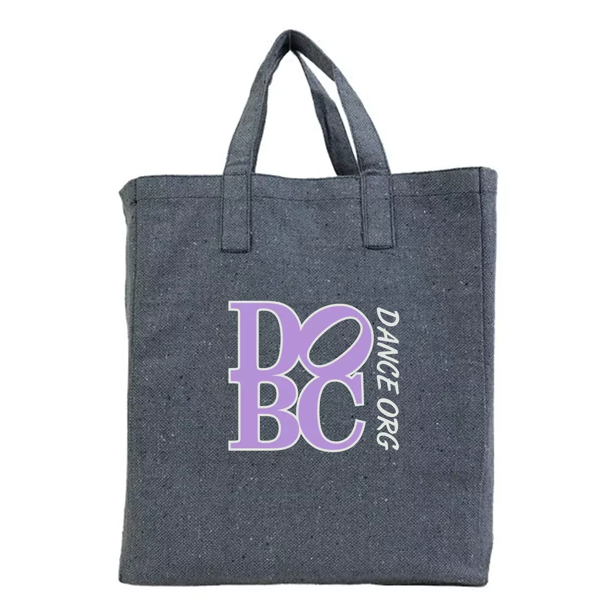 Sustainable Recycled Grocery Tote Bag with Bottom Gusset